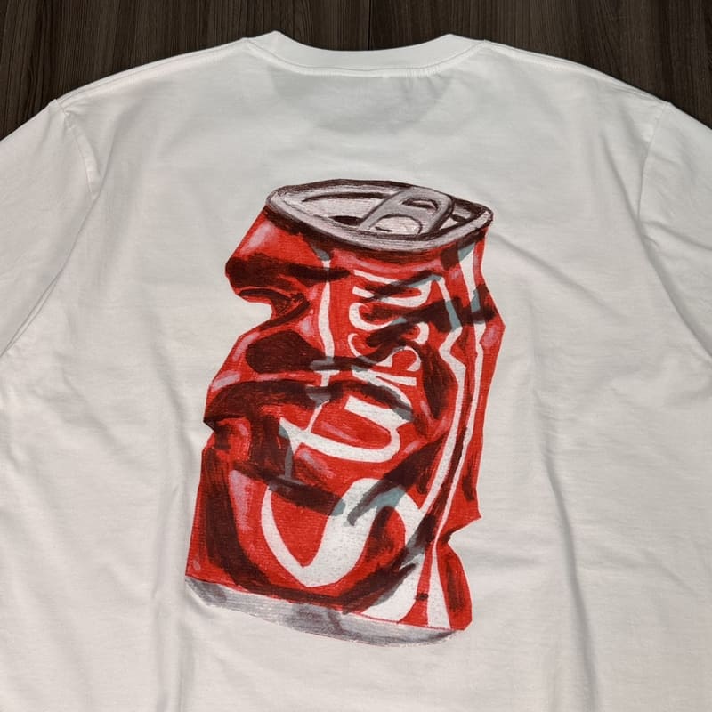 Camiseta Stussy Soda Can White