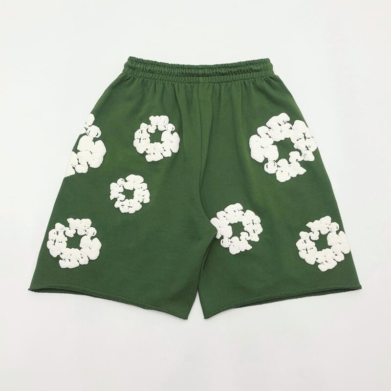 Shorts Denim Tears The Cotton Wreath Green