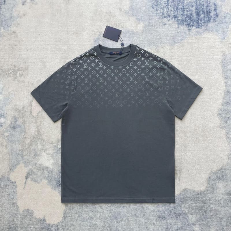 Camiseta Louis Vuitton Gradient Cotton Grey