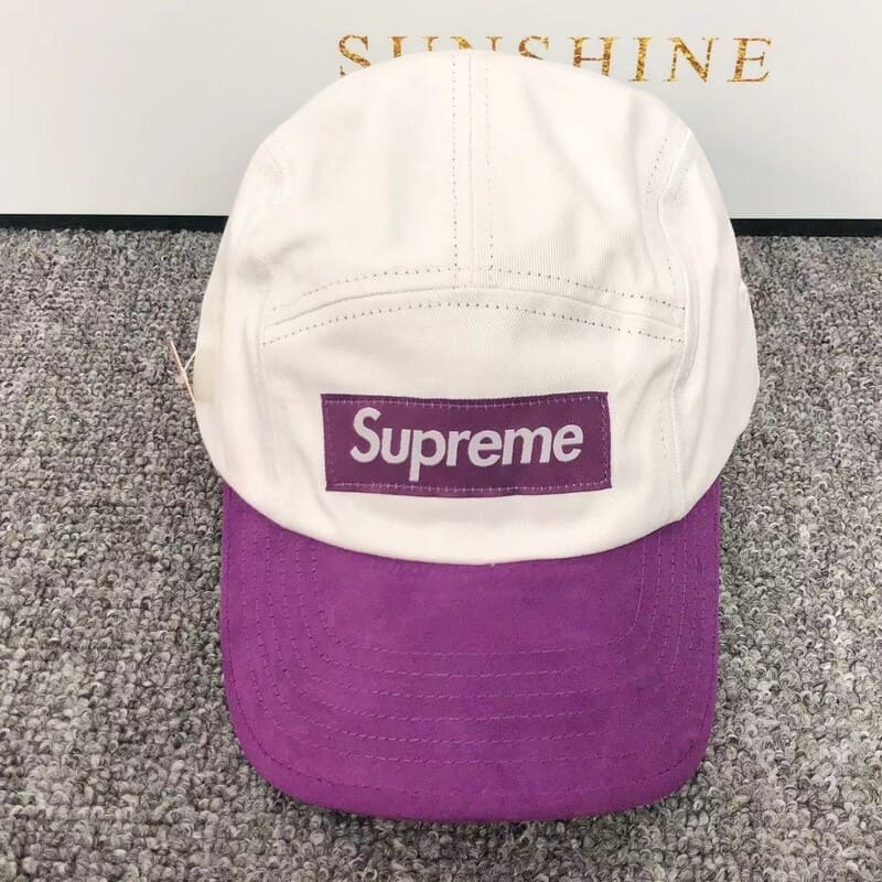 Boné Supreme Suede Visor Camp Natural