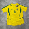 Pronta Entrega - Camiseta Brasil 2002 Retrô Kaká