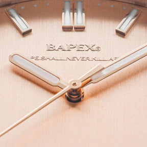 Relógio A Bathing Ape Bapex Type 10 Rose Gold