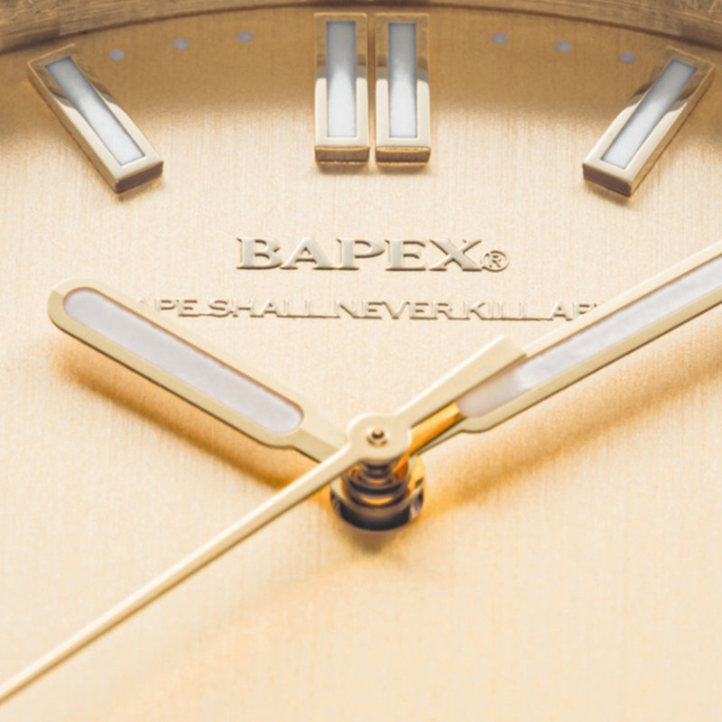 Relógio A Bathing Ape Bapex Type 10 Gold