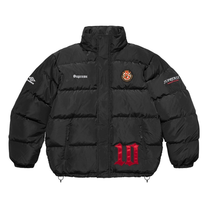 Jaqueta Supreme x Umbro Down Puffer Black