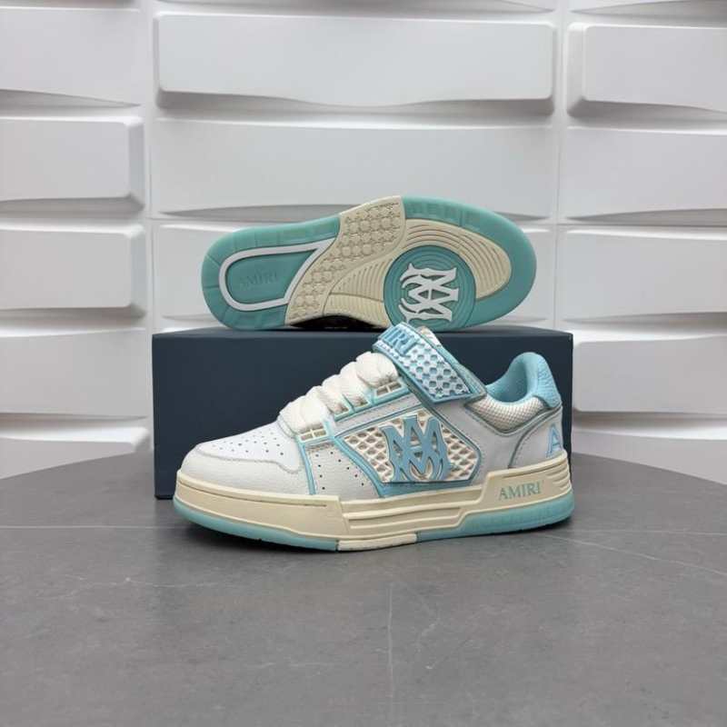 Amiri MA Skyline Logo White/Blue