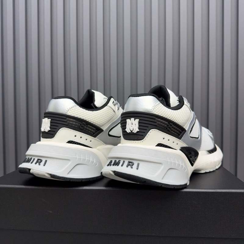 Amiri MA Runner Black Silver