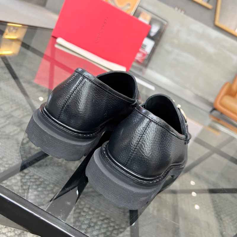 Mocassim Ferragamo Leather Black