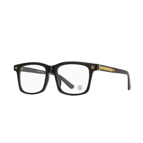 Óculos Chrome Hearts Cross Black Gold