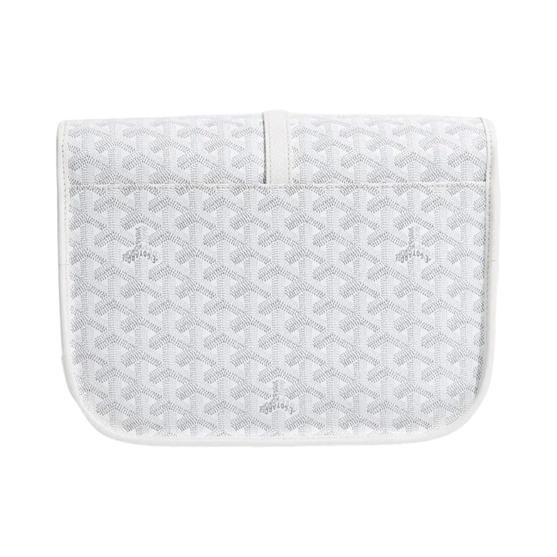 Bag Goayrd  Goyardine Belvedere Messenger White