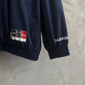 Jaqueta Balenciaga 3B Football Logo Track Azul