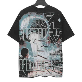 Pronta Entrega - Camiseta Hellstar Earth Logo Preta