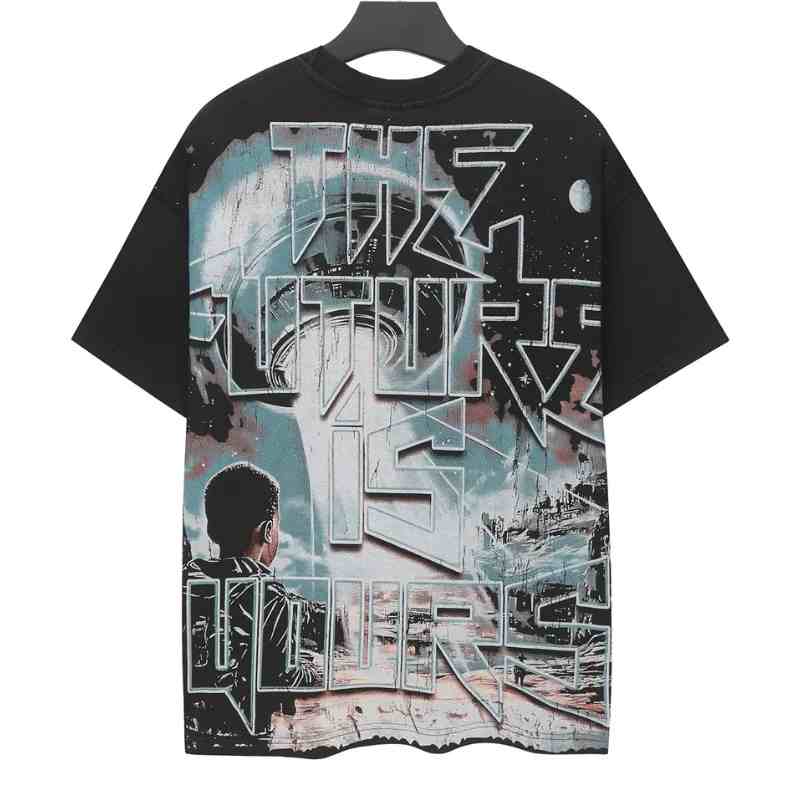 Pronta Entrega - Camiseta Hellstar Earth Logo Preta