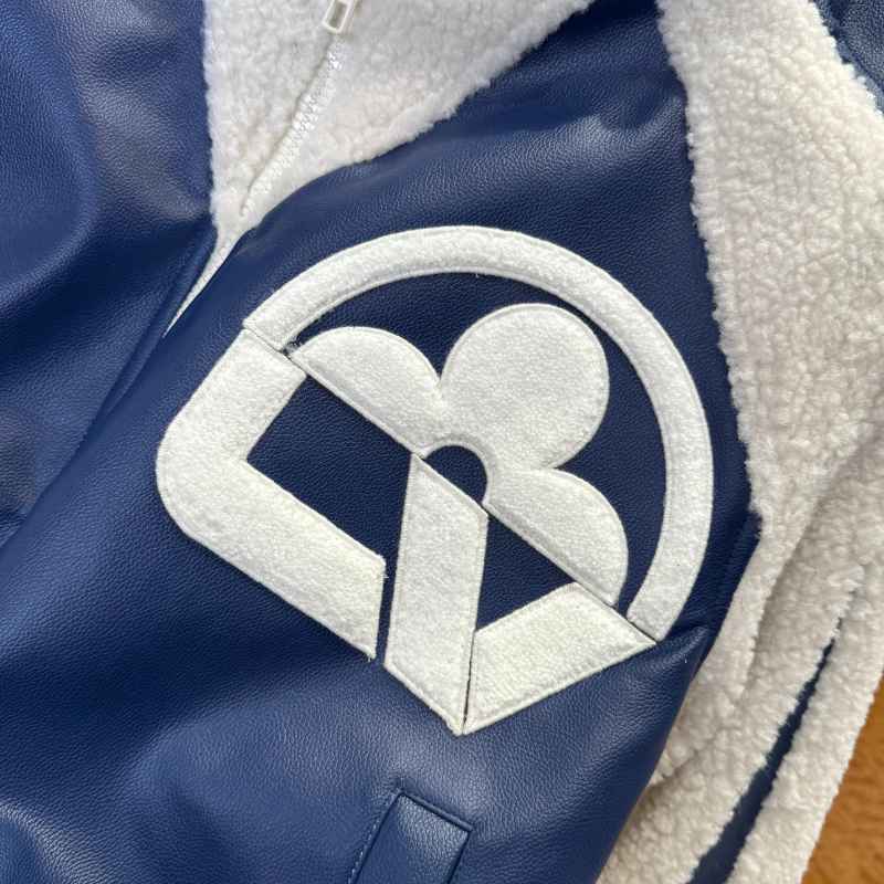 Jaqueta Louis Vuitton Leather Mix Teddy