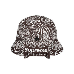 Boné Supreme Reflective Bandana Sunshield Camp Brown