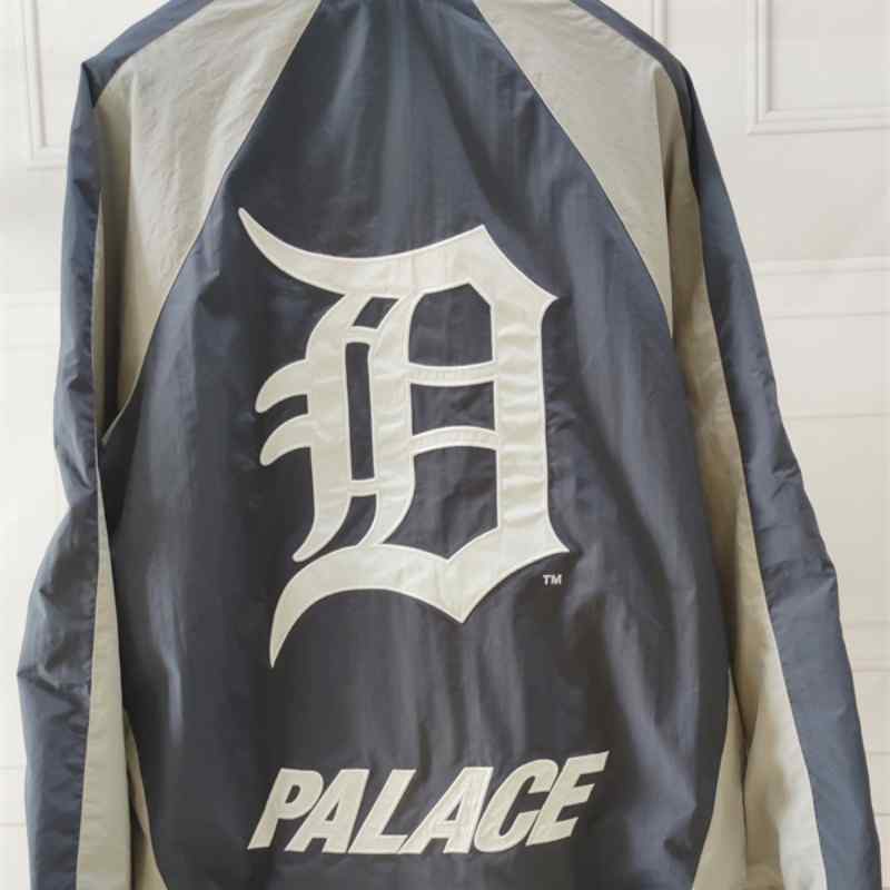 Jaqueta Palace x Detroit Tigers New Era Track Navy/Blue