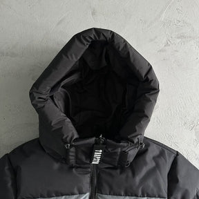 Jaqueta Trapstar Decoded Puffer Black/Grey