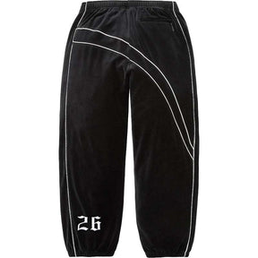 Conjunto Supreme x Umbro Velour Track Black
