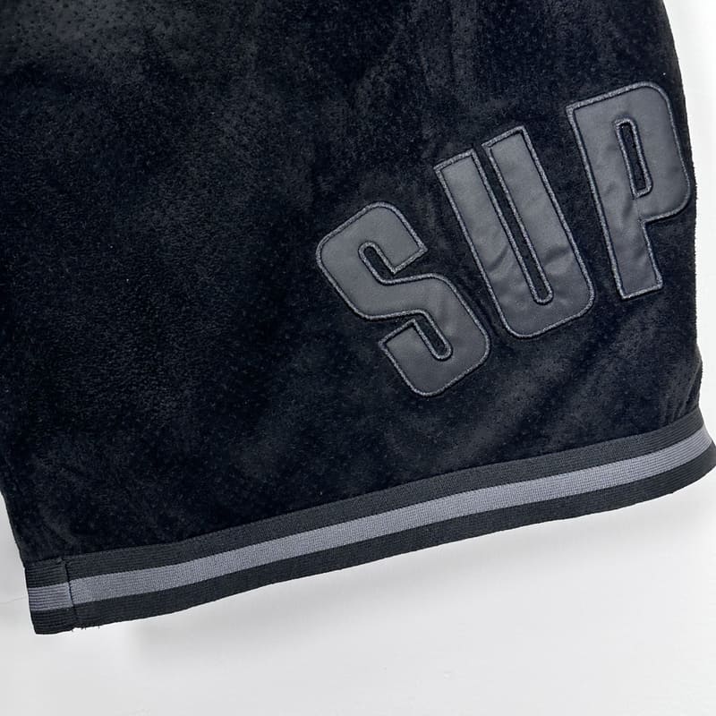 Shorts Supreme Ultrasuede Preto