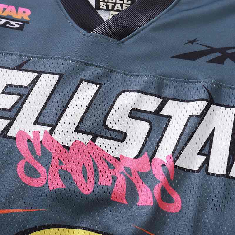 Camisa Hellstar Jersey Long Grey