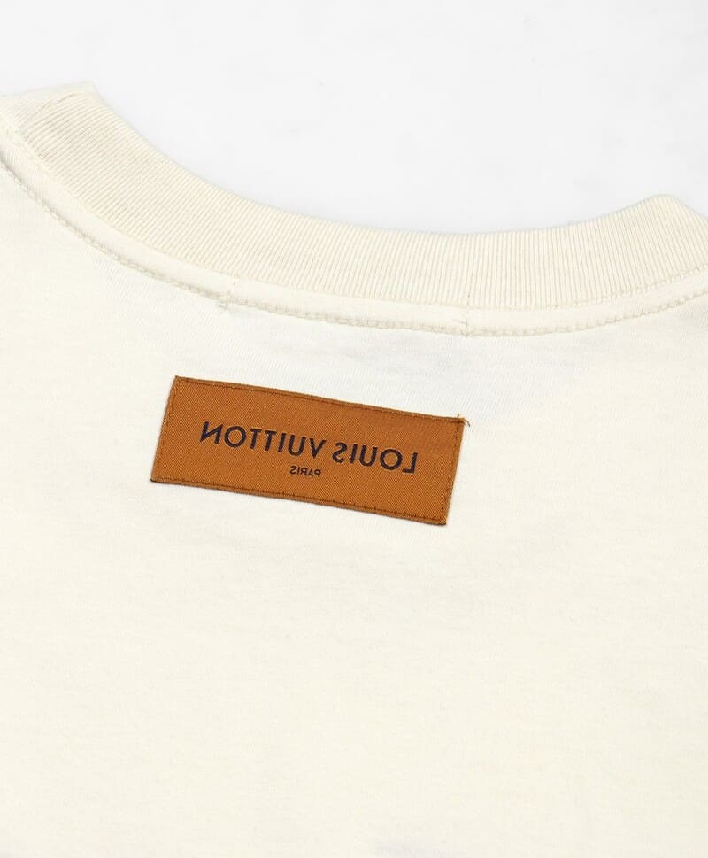 Camiseta Louis Vuitton Cream LV Lovers