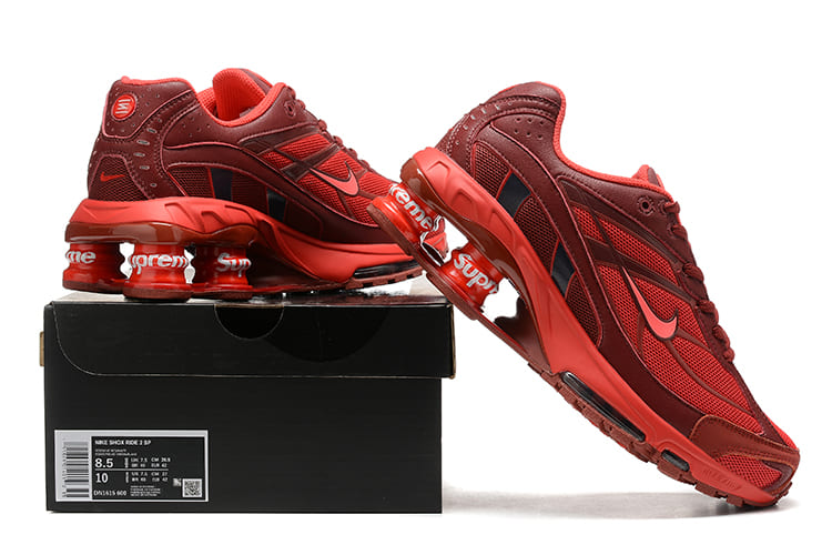 Supreme x Nike Shox Ride 2 Red