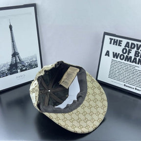 Boné Gucci GG Canvas Baseball Beige