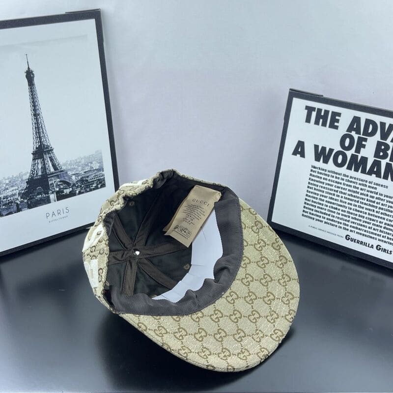 Boné Gucci GG Canvas Baseball Beige