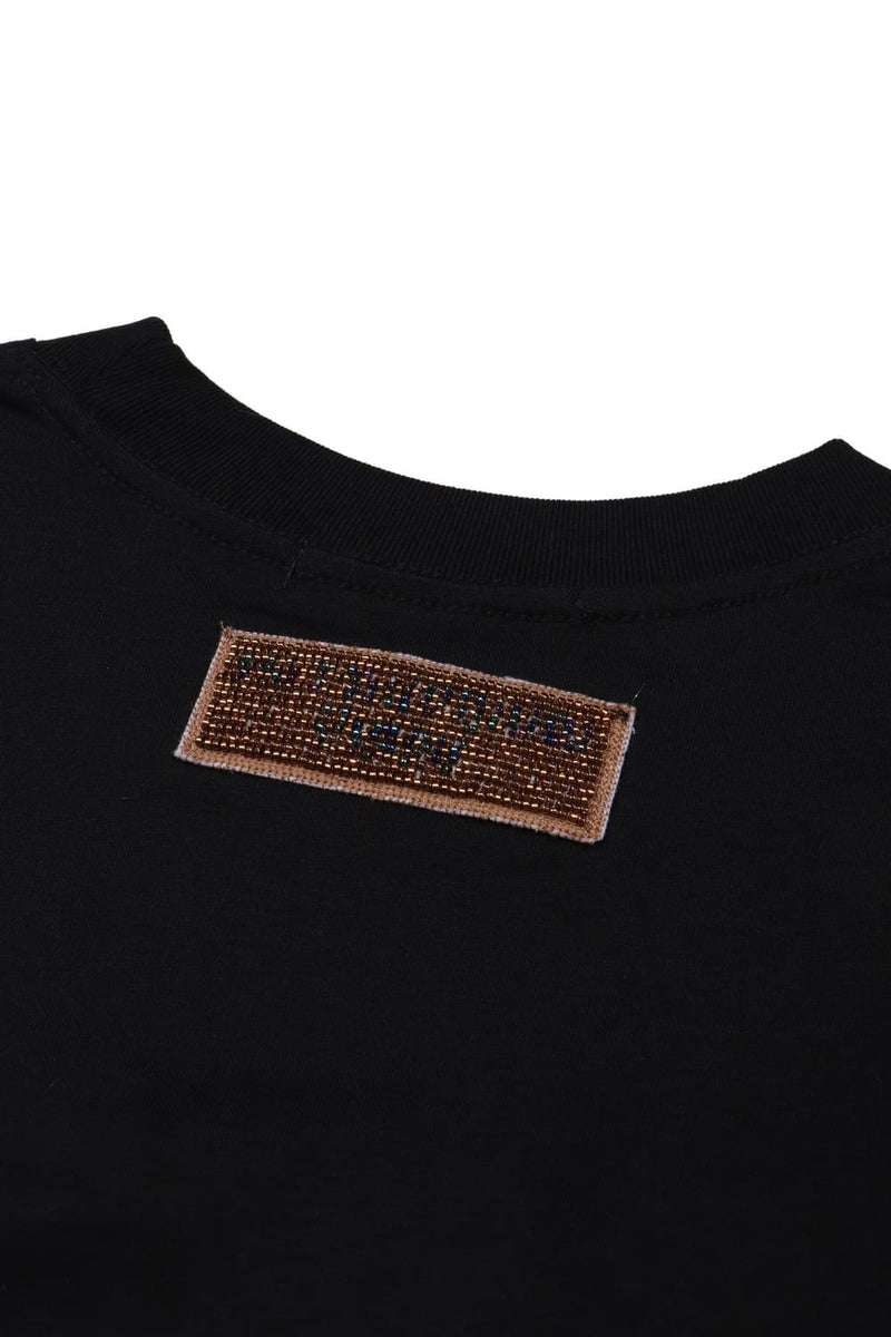 Camiseta Louis Vuitton Bead-Embroidered