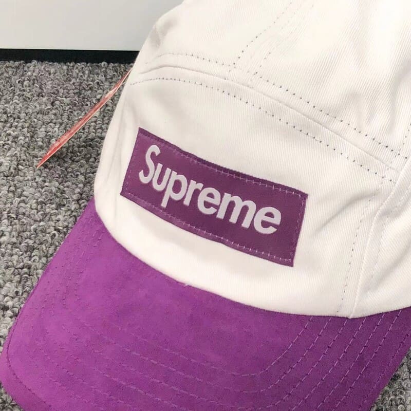 Boné Supreme Suede Visor Camp Natural