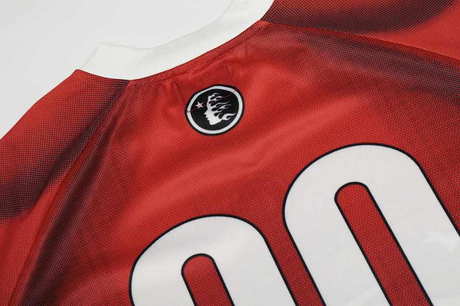 Camiseta Hellstar Jersey Logo "00" Red