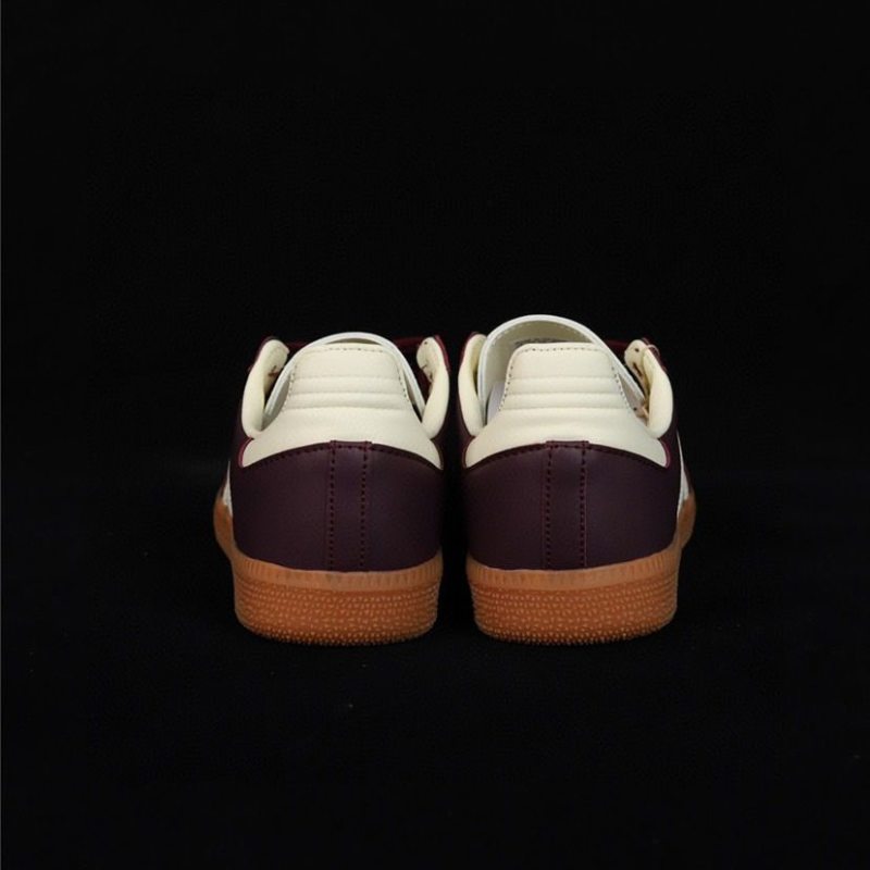 Adidas Samba OG Maroon Gold Metallic