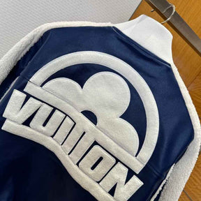Jaqueta Louis Vuitton Leather Mix Teddy