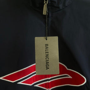Jaqueta Balenciaga 3B Football Logo Track Azul