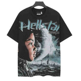Pronta Entrega - Camiseta Hellstar Earth Logo Preta