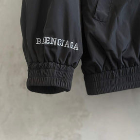 Jaqueta Balenciaga 3B Football Logo Track Preta