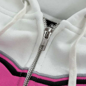 Jaqueta Supreme x Fox Racing Zip Up Hooded Pink