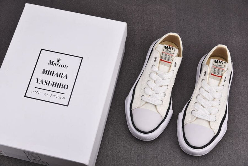 Maison Mihara Yasuhiro Peterson OG Sole Canvas Low White