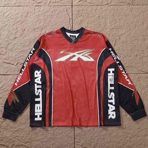 Camisa Hellstar Jersey Long Red
