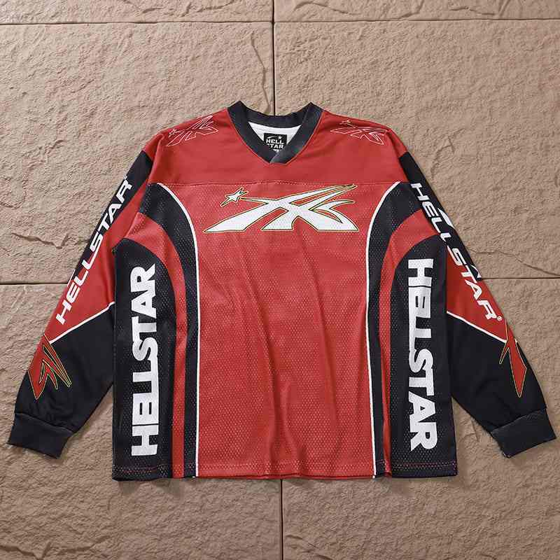 Camisa Hellstar Jersey Long Red