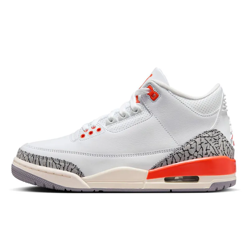 Air Jordan 3 White Georgia Peach