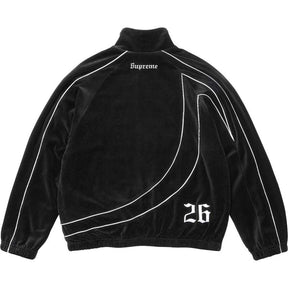 Conjunto Supreme x Umbro Velour Track Black