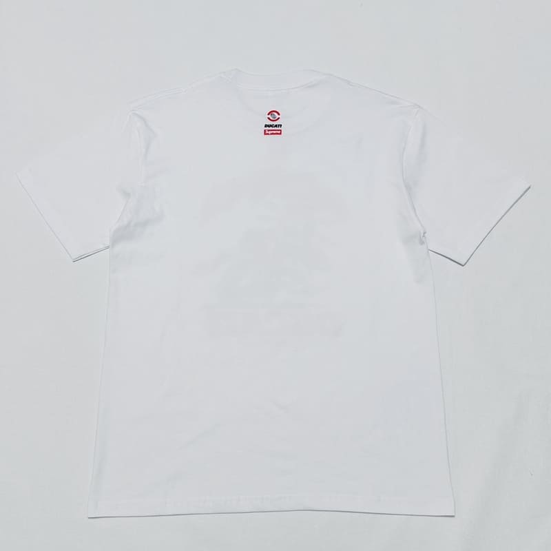 Camiseta Supreme Ducati Bike Branco