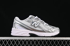 New Balance 740 White Silver Metallic