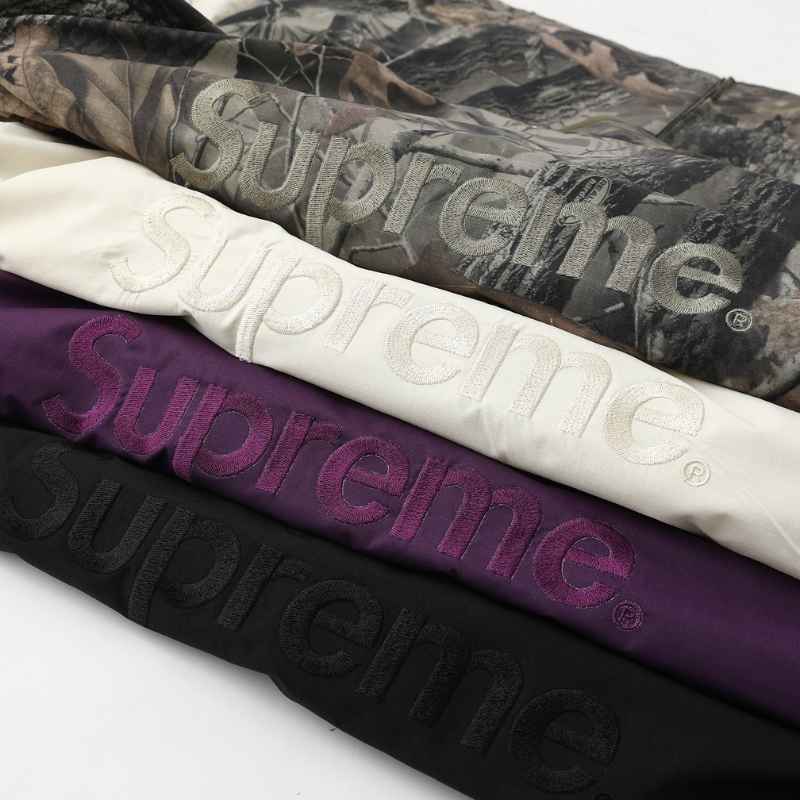 Jaqueta Supreme x Umbro Cotton Ripstop Track Stone