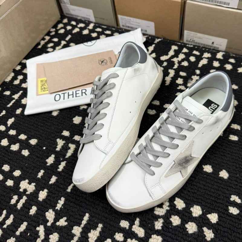 Golden Goose Super-Star White Grey