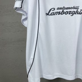 Pronta Entrega - Camiseta Balenciaga Lamborghini Soccer Branca