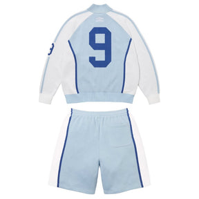 Conjunto Supreme x Umbro Zip Up Light Blue