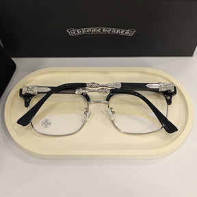 Óculos Chrome Hearts CH Black Silver