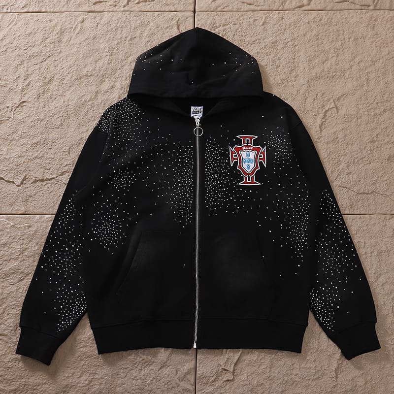 Moletom Vale Forever Sun Custered Zip Black