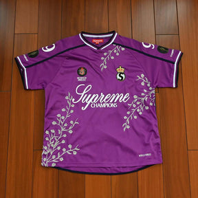 Camiseta Supreme Floral Soccer Jersey Purple